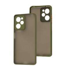 Чохол Xiaomi Poco X5 Pro LikGus Totu camera protect хакі