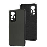 Чохол для Xiaomi 12 Lite Graphite carbon forest green