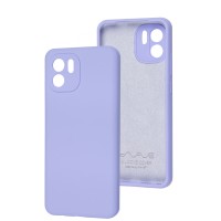Чохол для Xiaomi Redmi A1 Wave Full camera light purple