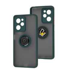 Чохол Xiaomi Poco X5 Pro / Note 12 Pro Speed LikGus Edging Ring оливковий