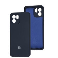Чохол Xiaomi Redmi A1 Silicone Full camera синій / midnight blue