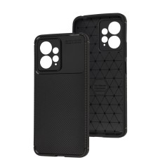 Чохол для Xiaomi Redmi Note 12 4G Ultimate Carbon premium чорний