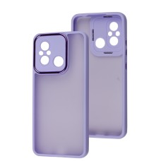 Чохол для Xiaomi Redmi 12C / 11A / Poco C55 Luxury Metal Lens