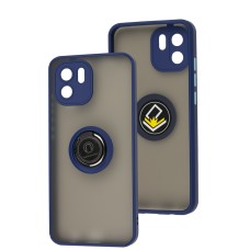 Чохол для Xiaomi Redmi A1/A2 LikGus Edging Ring синій
