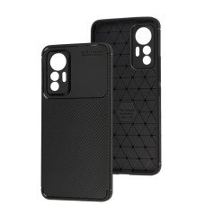 Чохол для Xiaomi 12 Lite Ultimate Carbon premium чорний