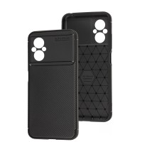 Чохол Xiaomi Poco M5 Ultimate Carbon premium чорний