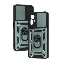 Чохол для Xiaomi Redmi Note 12S Serge Ring Armor ударостійкий зелений