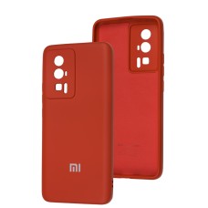 Чохол для Xiaomi Poco F5 Pro / Redmi K60 Full camera червоний