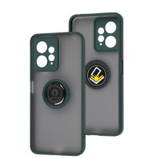 Чохол для Xiaomi Redmi Note 12 4G LikGus Edging Ring оливковий