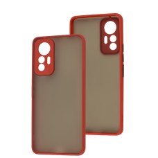 Чохол Xiaomi 12 Lite LikGus Totu camera protect червоний
