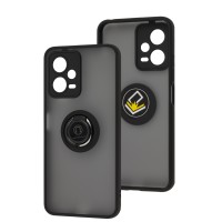 Чохол для Xiaomi Poco X5 / Note 12 5G 5G LikGus Edging Ring чорний