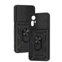 Чохол для Xiaomi Redmi Note 12S Serge Ring Armor ударостійкий чорний