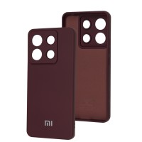 Чохол для Xiaomi Redmi Note 13 Pro Full camera бордовий / marsala