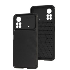 Чохол Xiaomi Poco X4 Pro 5G Ultimate Carbon premium чорний
