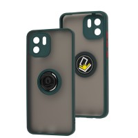 Чохол для Xiaomi Redmi A1/A2 LikGus Edging Ring оливковий