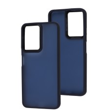 Чохол для Xiaomi Poco X5 / Note 12 5G Lyon Frosted navy blue