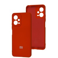 Чохол Xiaomi Poco X5 / Note 12 5G Silicone Full camera червоний