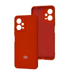 Чохол Xiaomi Poco X5 / Note 12 5G Silicone Full camera червоний