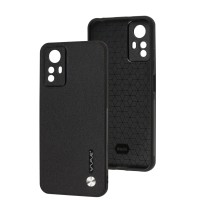 Чохол для Xiaomi Redmi Note 12S Wave Leather чорний