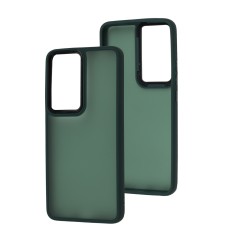 Чохол для Xiaomi Poco F5 Pro / Redmi K60 Lyon Frosted green