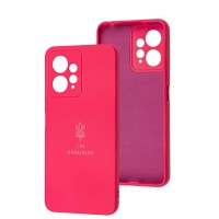 Чохол для Xiaomi Redmi Note 12 4G Silicone Full Тризуб розовий / barbie pink