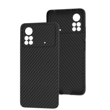 Чохол Xiaomi Poco X4 Pro 5G Carbon New black