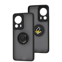 Чохол для Xiaomi 13 Lite LikGus Edging Ring чорний