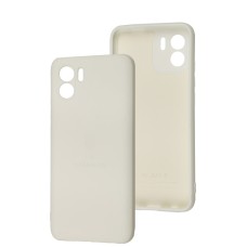 Чохол для Xiaomi Redmi A1/A2 Silicone Full Тризуб білий