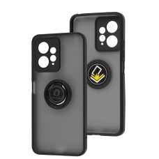 Чохол для Xiaomi Redmi Note 12 4G LikGus Edging Ring чорний