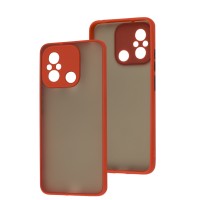 Чохол для Xiaomi Redmi 12C / 11A LikGus Totu camera protect червоний