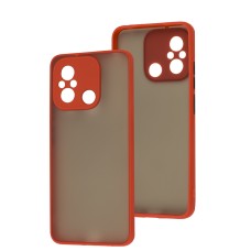 Чохол для Xiaomi Redmi 12C / 11A LikGus Totu camera protect червоний