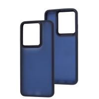 Чохол для Xiaomi Redmi 12C / 11A Lyon Frosted navy blue