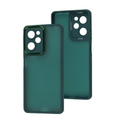 Чохол для Xiaomi Redmi Note 12 Pro 5G Luxury Metal Lens зелений
