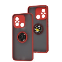 Чохол для Xiaomi Redmi 12C / 11A LikGus Edging Ring червоний