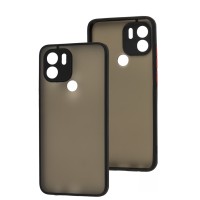 Чохол для Xiaomi Redmi A1/A2 LikGus Totu camera protect чорний/червоний