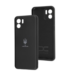 Чохол для Xiaomi Redmi A1 Silicone Full Тризуб чорний