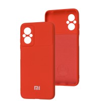 Чохол Xiaomi Poco M5 Silicone Full camera red
