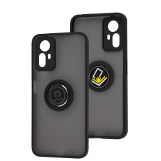 Чохол для Xiaomi Redmi Note 12S LikGus Edging Ring чорний