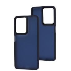 Чохол для Xiaomi Redmi Note 12 Pro 5G Lyon Frosted navy blue