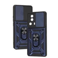 Чохол для Xiaomi 13 Lite Serge Ring Armor ударостійкий синій