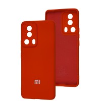 Чохол для Xiaomi 13 Lite Silicone Full camera червоний