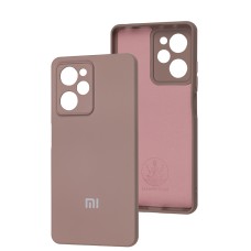 Чохол Xiaomi Poco X5 Pro Silicone Full camera розовий / pink sand