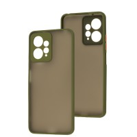 Чохол Xiaomi Redmi Note 12 4G LikGus Totu camera protect хакі