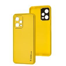 Чохол для Xiaomi Poco X5 / Note 12 5G Leather Xshield yellow