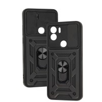 Чохол для Xiaomi Redmi A1+ / A2+ Serge Ring Armor ударостійкий чорний