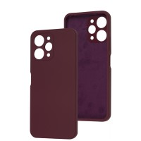 Чохол для Xiaomi Redmi 12 Full without logo maroon