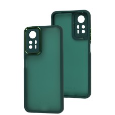 Чохол для Xiaomi Redmi Note 12S Luxury Metal Lens зелений