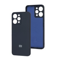 Чохол для Xiaomi Redmi 12 Silicone Full camera синій / midnight blue