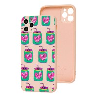 Чохол для iPhone 11 Pro Max Wave Fancy self love / pink sand