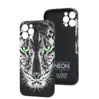 Чохол для iPhone 11 Pro Max WAVE neon x luxo Wild leopard